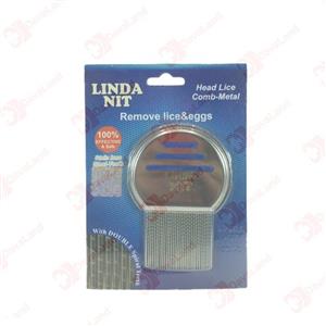 شانه ضد شپش  مدل  تمام استیل   پاک کننده  تخم  شپش anti lice comb metal