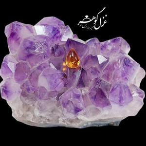سیترین برزیل طلایی اشکی کد Y 8069