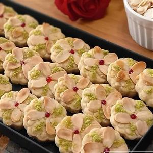 شیرینی سابله بادام بسته بندی 500 گرمی