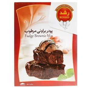 پودر کیک نیمه آماده براونی مرطوب رشد 400 گرمی