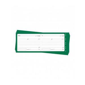 لیبل پستی پشت چسب دار(نوشتن آدرس گیرنده و فرستنده)