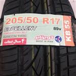 لاستیک کویر 205/50R17مناسب خودروهای سواری  گل لاستیک kB55