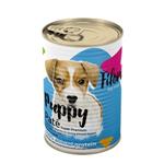 کنسرو غذای توله سگ پته ترکیبی فیفورا وزن 400 گرم