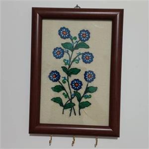 تابلو و جاکلیدی  پته دوزی کرمان 