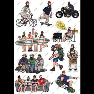 پک استیکر برنارد