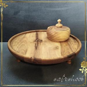 سینی چوبی خراطی