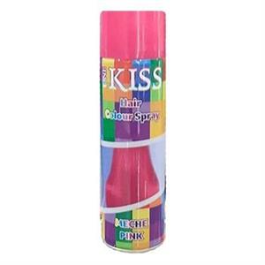 اسپری رنگ مو کیس وان One Kiss  رنگ صورتی حجم 180 میل