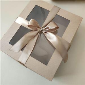 جعبه لبه دوبل کرافتی مناسب کیک هدایا عروسک