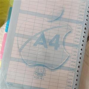 کاغذ یدکی کلاسور 100 عددی اطلس a4