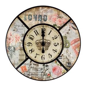 ساعت دیواری  گلدن طرح tower کد 10010202