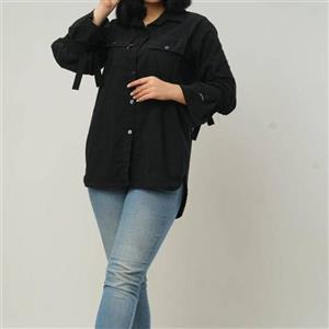 شومیز زنانه مانتویی