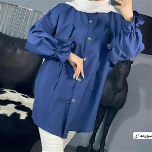 مانتو کیمونو زنانه جنس داکرون . شومیز مانتویی کیمونو . شومیز مانتویی زنانه شومیز مانتویی عیدانه و بهاره با 