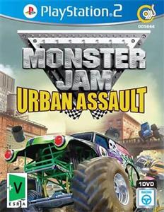 بازی Monster Jam Urban Assault مخصوص PS2 Monster Jam Urban Assault For PS2 Game