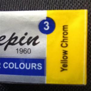 آبرنگ تک رنگ 3ریپین  Yellow  Chrom no 109