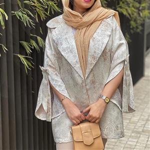 مانتو ژاکارد بهاره