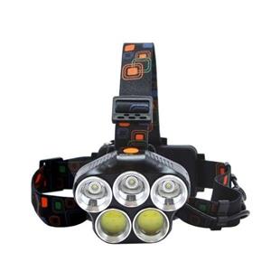 چراغ پیشانی 5 لامپه اسمال سان small sun مدل zy-006\nاورجینال+