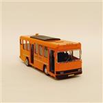 ماکت فلزی اتوبوس شرکت واحد عقبکش موزیکال  در 4 رنگ مختلف رنگ نارنجی  طول 15 سانتی متر