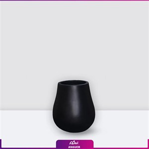 گلدان مدل خمره ای با لکه گذاری طلایی و نقره ای. قابل سفارش طبق رنگ دکوراسیون شما