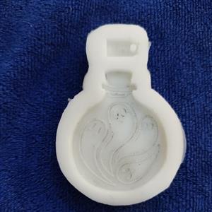 قالب سیلیکونی رزین طرح  بطری  ارواح  به همراه پلاک
