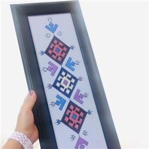 تابلو سوزن دوزی KS002 غرفه ملک خورشید