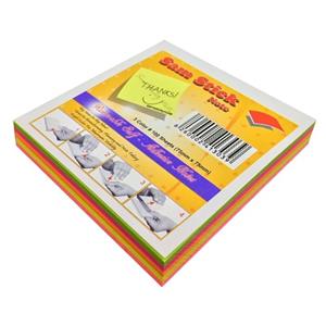 کاغذ یادداشت رنگی چسب دار سام استیک سایز 75در 75