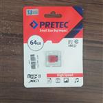 مموری 64 گیگ pretec با 