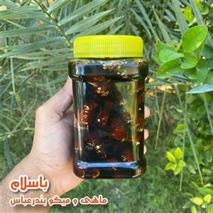 خرما مرداسنگ همراه با شیره و کنجد درجه 1 ( 1 کیلو گرم )
