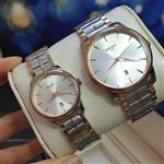 ساعت مچی ست مردانه و زنانه سیکو . بند استیل اصلی. seiko vip