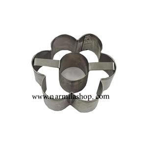 کاتر دونات فلزی طرح گل