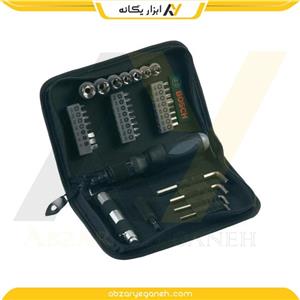 ست 38 عددی سری پیچ گوشتی - بکس - آلن  بوش مدل 2607019506 (بوش اصل)