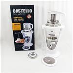 چایساز سماوری سفید کاستلو مدل CASTELLO CSTM-200