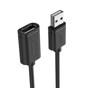 کابل افزایش طول USB 2.0 یونیتک مدل Y-C418GBK طول 5 متر 