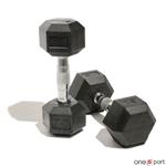 دمبل بدنسازی شش ضلعی 7.5 کیلوگرمی بسته 2 عددی