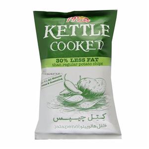 کتل چیپس با طعم فلفل هالوپینو چی توز مقدار 135 گرم Cheetoz Jalapeno Kettle Chips 135gr