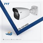دوربین مداربسته بالت 2 مگاپیکسل HDTVI برند TVT مدل TD-7421AS3