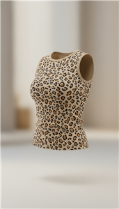 تاپ پلنگی زنانه 