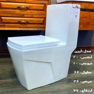 توالت فرنگی وال‌هنگ برند پارس سرام (Pars Ceram) مدل ستیا
