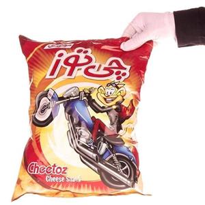 اسنک موتوری پنیری چی توز مقدار 130 گرم Cheetoz Mototcycle Cheese Snacks 130gr