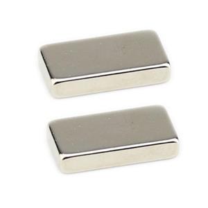 آهن ربا نئودیمیوم بلوک 20x10x4 mm بسته 2 عددی-جذب بالا و قوی - نگهدارنده ابزار