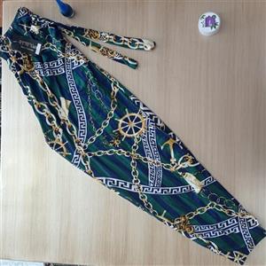 شلوار گیاهی زنانه  طرح زنجیر دوپامچ