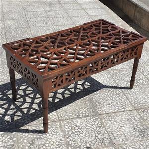 میز سنتی میز عسلی میز گره دار