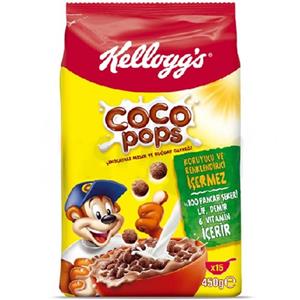 غلات صبحانه شکلاتی کلاگز 450 گرم مدل Kelloggs Coco Pops