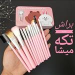 براش 12 تکه میشا جعبه فلزی\nسایز بزرگ 