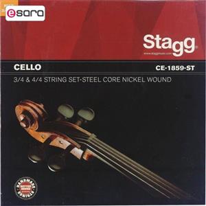 سیم ویلونسل استگ مدل CE-1859-ST Stagg  CE-1859-ST Cello String set