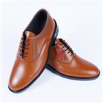 کفش مردانه مدل صدرا تات رنگ عسلی در رنگ های مشکی و عسلی سایز 40تا44