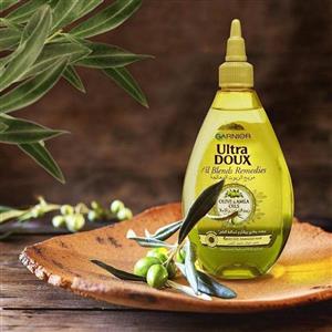 سرم مو روغن زیتون گارنیه garnier ultra doux olive amla oils 