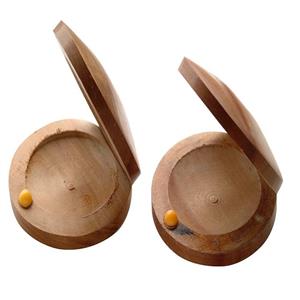 قاشقک  استگ مدل cas-w Pair of wooden castanets Jujube