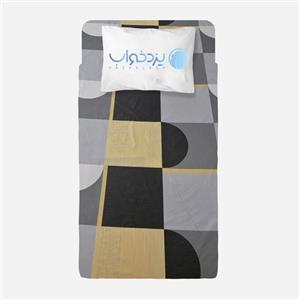 ملحفه کشدار  دونفره عرض 160 پنبه ترک با روبالشی کد 134