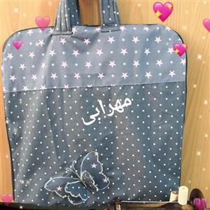 ساک  نان سه لایه رنگ به دلخواه مشتری سایز در حالت باز 50*100
