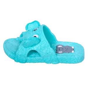 دمپایی پسرانه پاپا پفیلا کد3442 فیروزه ای